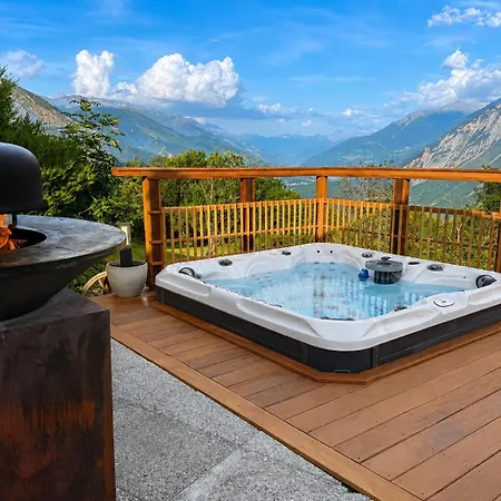 4bdr Alpine With Game And Sunny Terrace Villa *