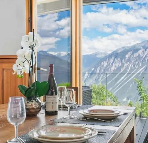 4bdr Alpine With Game And Sunny Terrace Villa Crans-Montana
