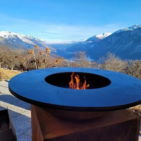 4bdr Alpine With Game And Sunny Terrace Vila Crans-Montana