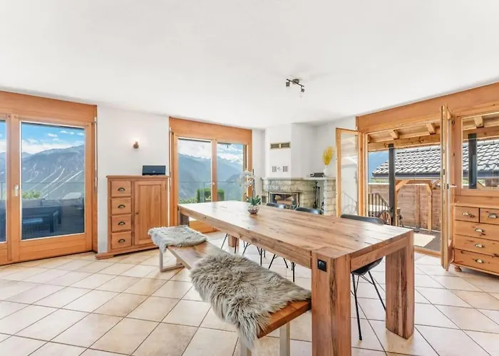 Villa 4bdr Alpine With Game And Sunny Terrace Crans-Montana