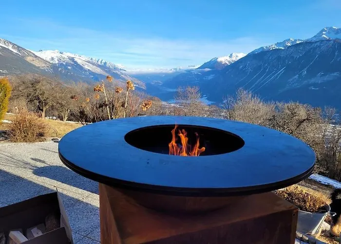 4bdr Alpine With Game And Sunny Terrace Villa Crans-Montana
