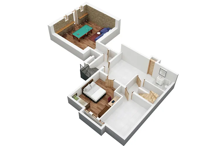 4bdr Alpine With Game And Sunny Terrace Villa *